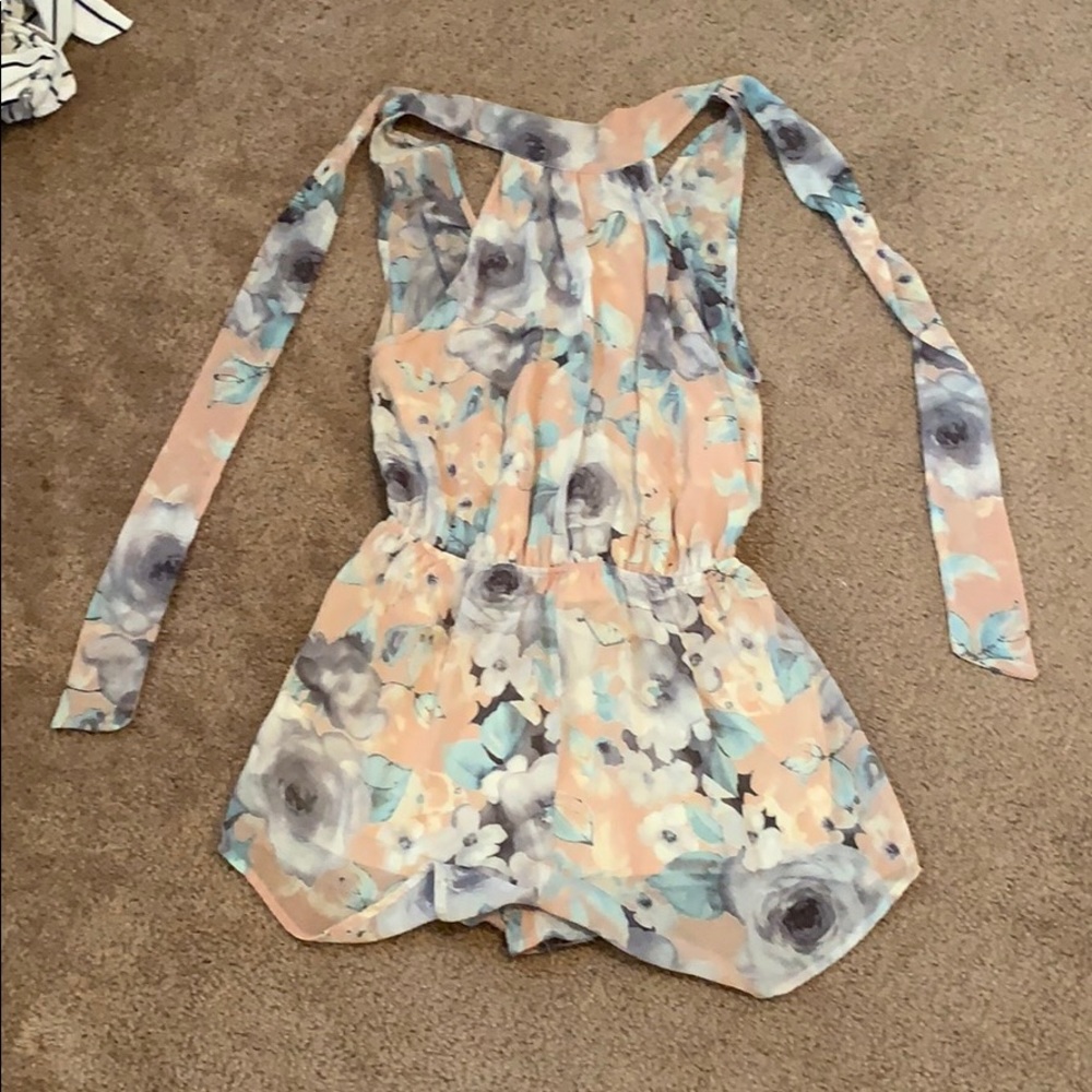 Romper halter top